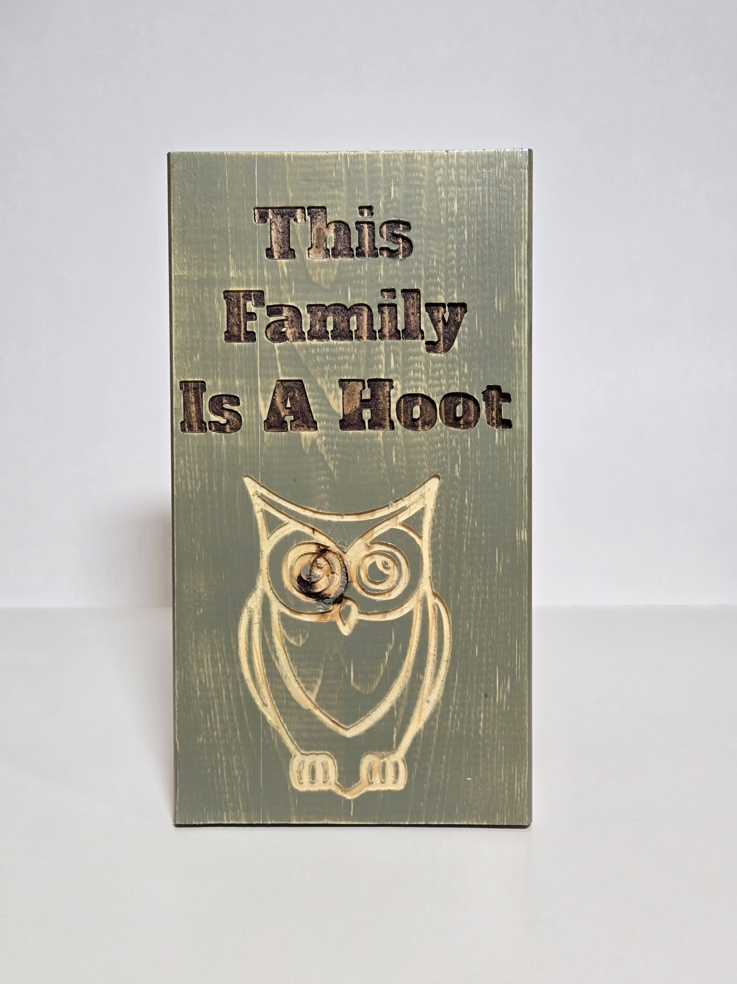 Owl Family Sign