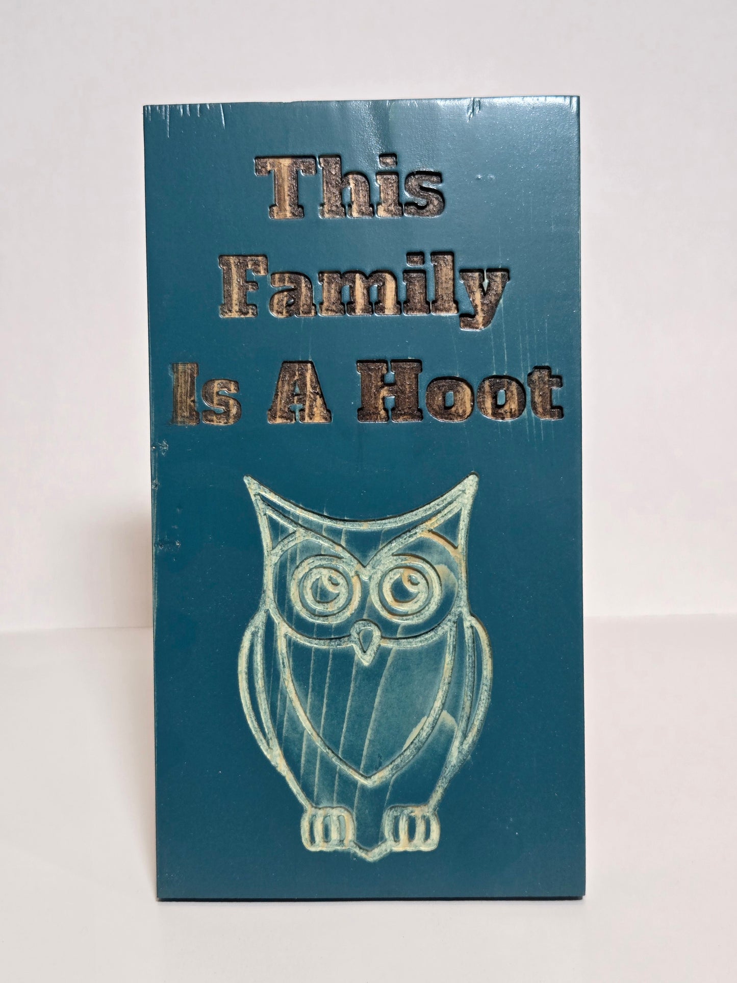 Owl Family Sign
