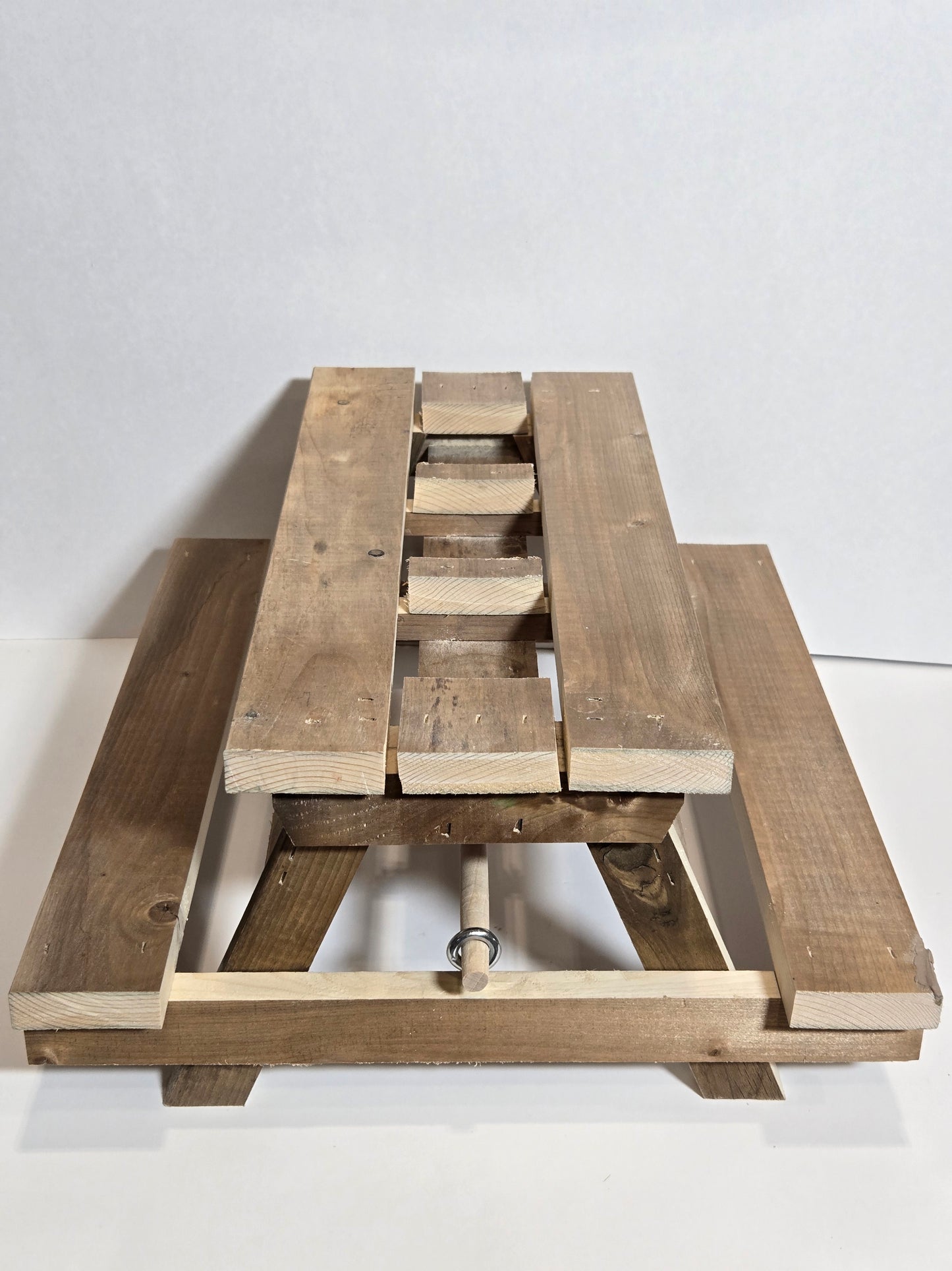 Condiment and Paper Towel Picnic Table Holder