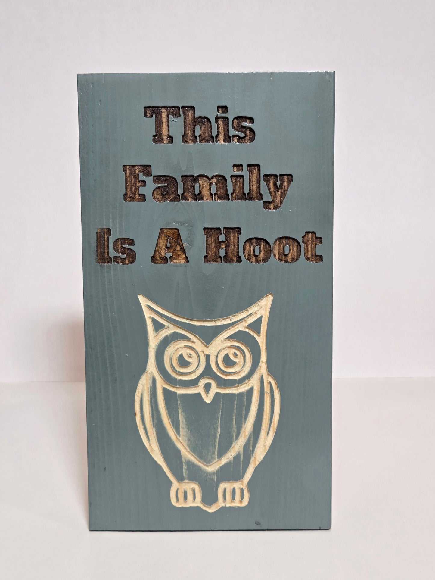 Owl Family Sign