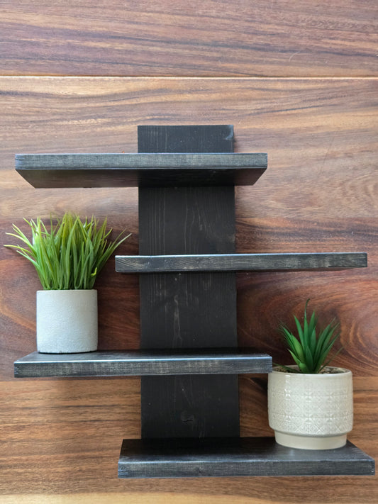 4 Tier Wall Mounted Shelf
